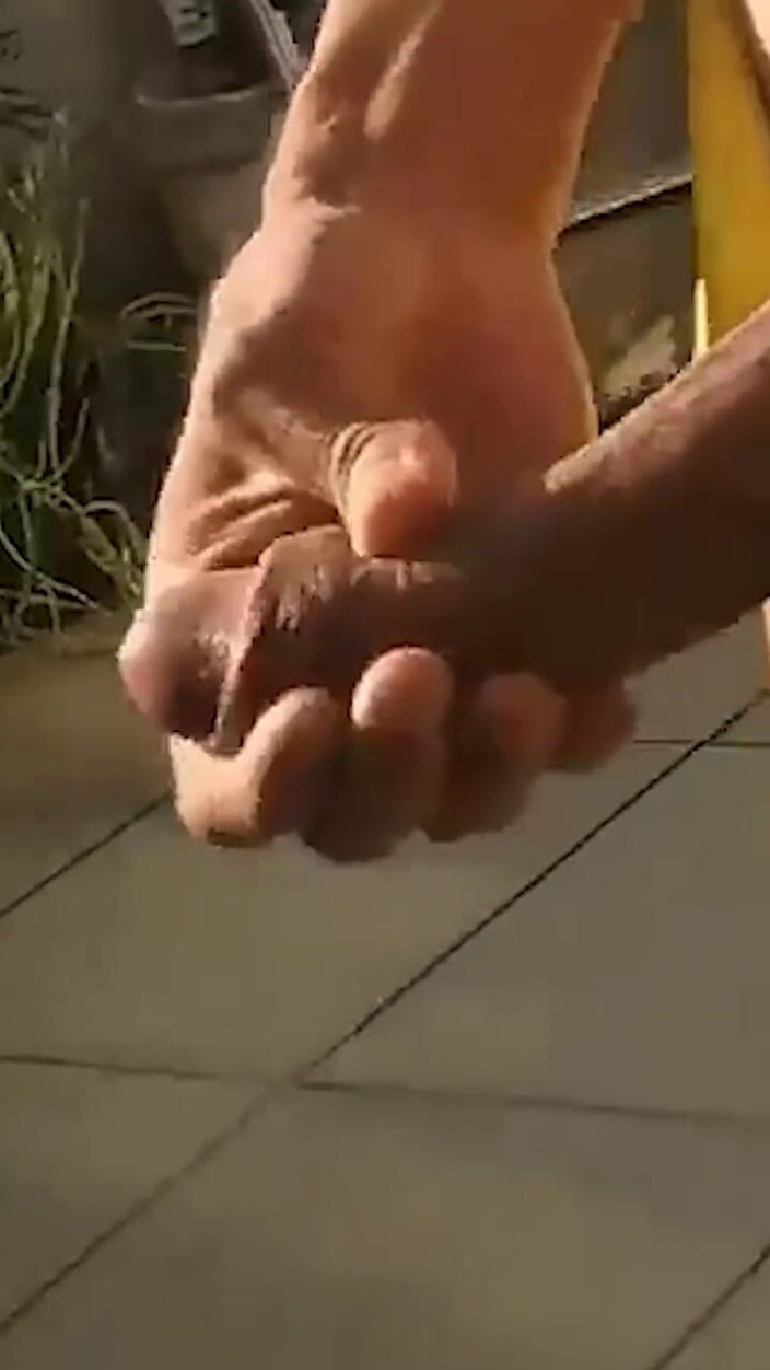 Vida Noite: Esposa chupa pau na casa de praia nudista