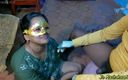 Machakaari: Pasangan tamil india lagi siap-siap sebelum ngentot di toko