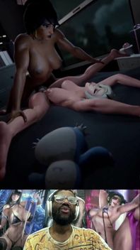 Large Cock Futa Pharah Fucks Tight Pussy Ass Mercy Gracefully