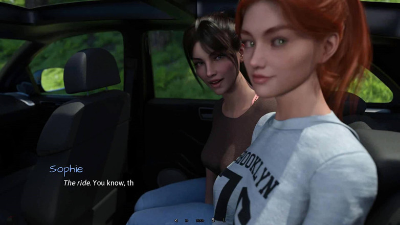 Dirty GamesXxX: Summer heat: ein typ und zwei sexy mädchen im auto...