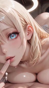 Lumina Skye скользит через собор, каждый удар ее крыльев перемешивая воздух с усилием грации - Ai Generated