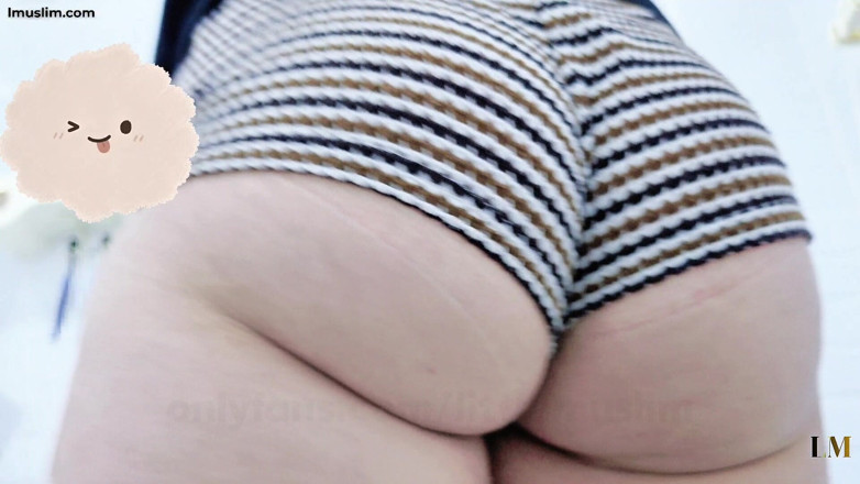 LittleMuslim: A Malaysian Hijabi Girl in Shorts Showing off Her Ass