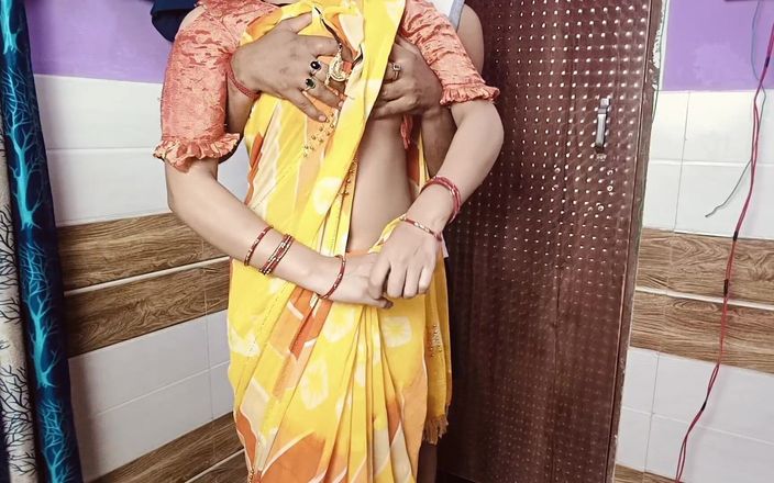 tannu: Une bhabhi indienne sexy fait des préliminaires très romantiques avant...