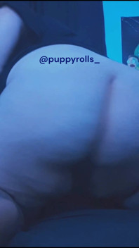 Showing My Asshole Under the Blue Lights! Want Me to Ride, Huh?