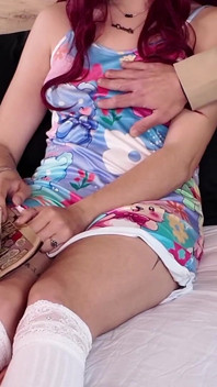 Stepdaughter Alone and Unable to Oppose Perv Stepdad!