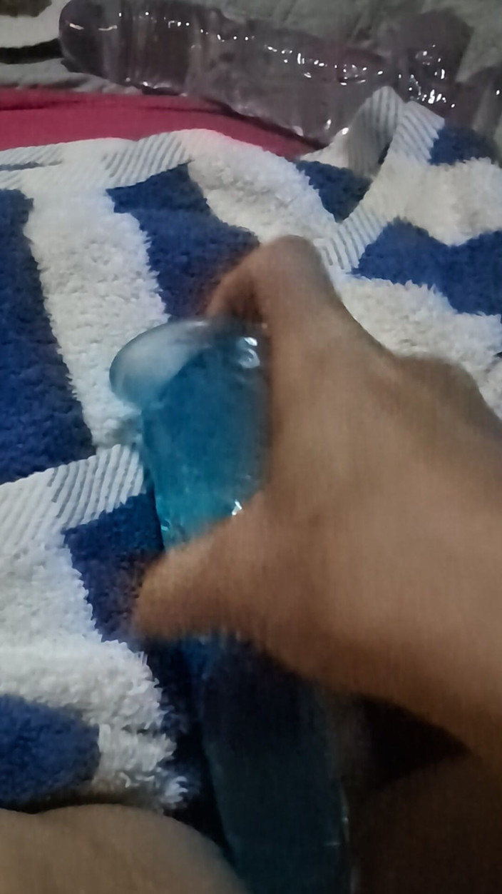 Jamponie Sexy Hot Milf: Nuovo Dildo Scopa Anale MILF GILF Sola Squirt Fatto in...