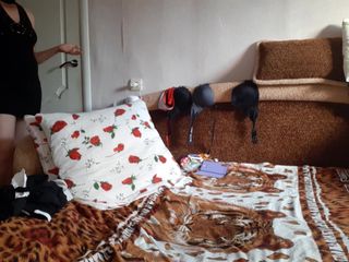 Lesbian-illusion: Mi novia me atrapó con dominatrix - ilusión lésbica