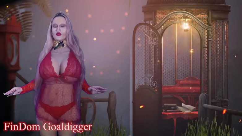 FinDom Goaldigger: Magic transformation into a sex toy