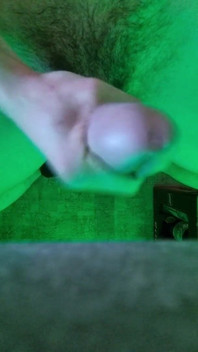 Cumming Under the Desk