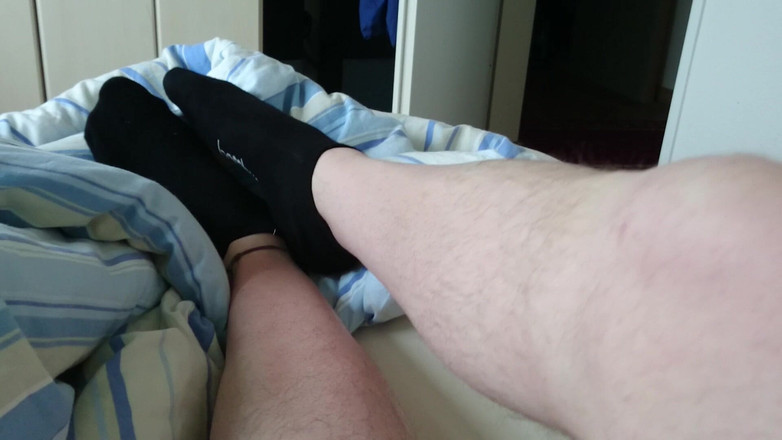 Carmen_Nylonjunge: Meias pretas de tênis