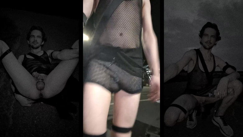 kinkygaynudist: Rahsia Malam: Melancap Awal Pagi Di Laluan PadaNg (Gladiator Bahagian 1)