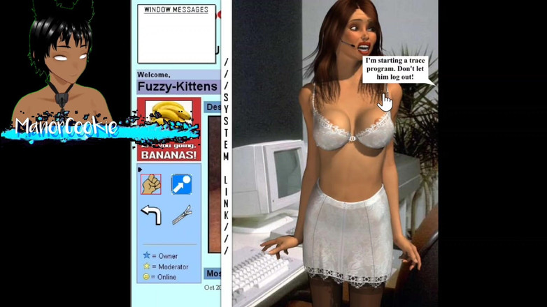 Manor Cookie: Up the Wazoo - trouvé ce jeu où vous une femme...