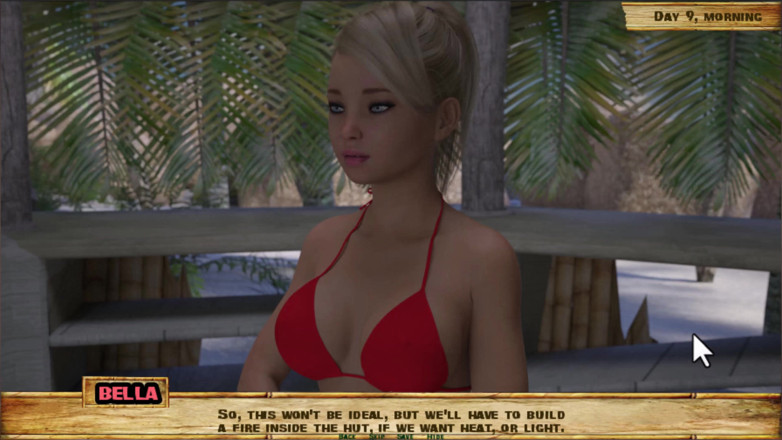 Johannes Gaming: Lewd Island 9 - Dia mengisar batang saya sehingga saya pancut - deeptroating...