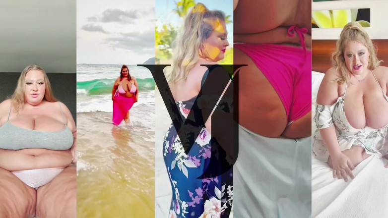 Veronica Jasmine: Playing with My Holes Blonde BBW MILF Plays with Oiled...