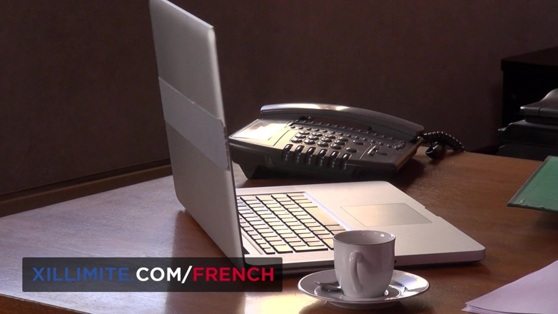 French girls at work: Super sexy Anna Polina nice sex on the desk