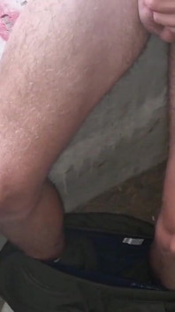 A Young Fucker in an Abandoned Factory Met His Stepdaddy and Fucked His Holes Hard Until He Came