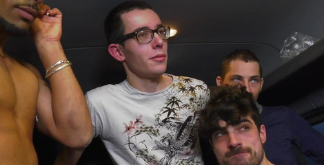 Crunch French bareback porn: 2731 část 2 velké orgie v autobuse Wih Moji francouzští přátelé twinks...
