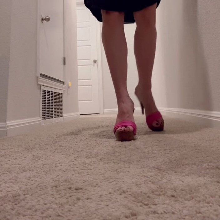 Hot Wife Lila: Piedi/tacchi - feticismo del piede richiesta speciale di un follower