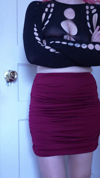 Mini Skirt Try on Haul for Cuck