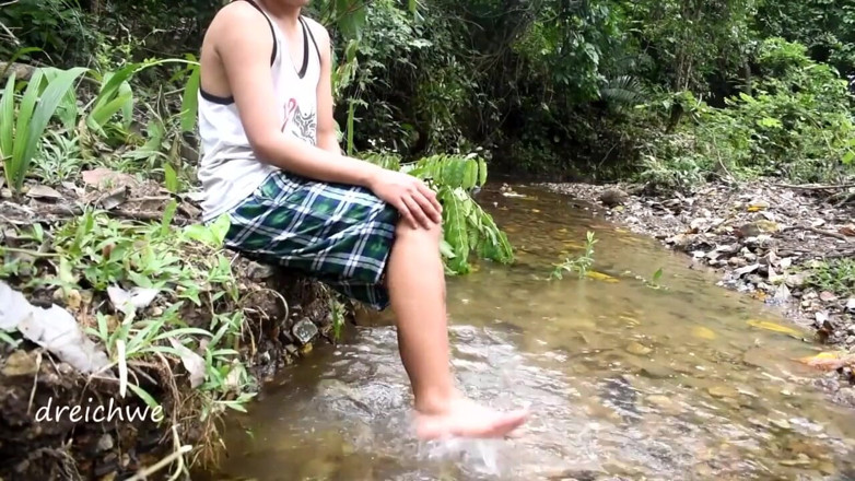 Dreichwe: Air terjun yang menenangkan
