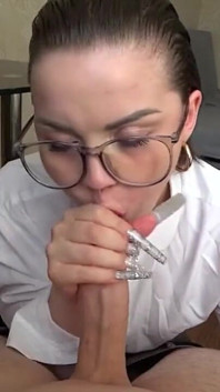 The Young Secretary Is Ready to Do Anything to Save Her Job