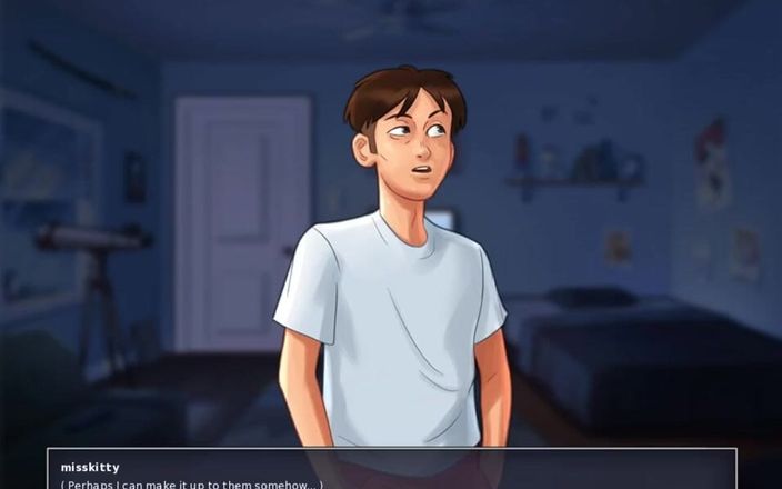 Miss Kitty 2K: Summertime Saga - cuộc họp đêm khuya phần 152