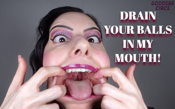 Goddess Circe: Kosongkan Bola Di Mulut Saya (Video Atas Permintaan)