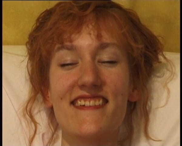 YOUR FIRST PORN: Redhead Vicky and the Strong Dildo