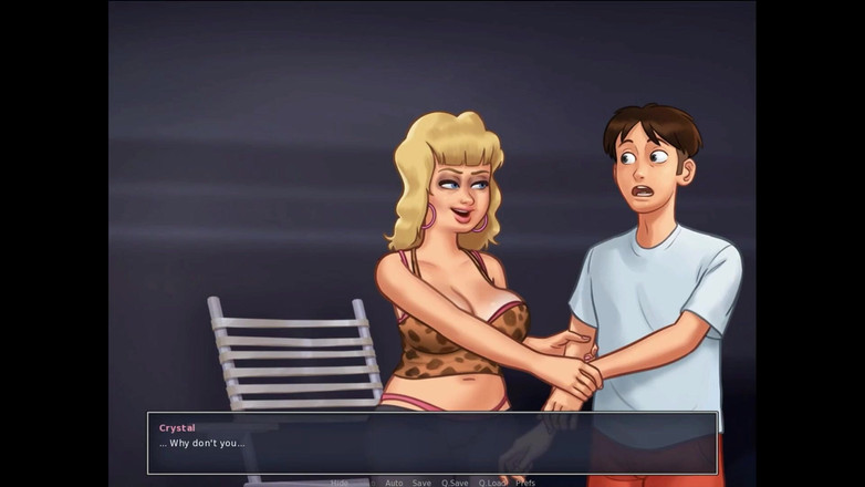 Miss Kitty 2K: Summertime saga V02012 Bagian 309 Crystal Test