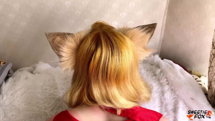 Sweetie Fox: Adik tiri nyepong kontol sampai tenggorokan dan seks anal selesai...