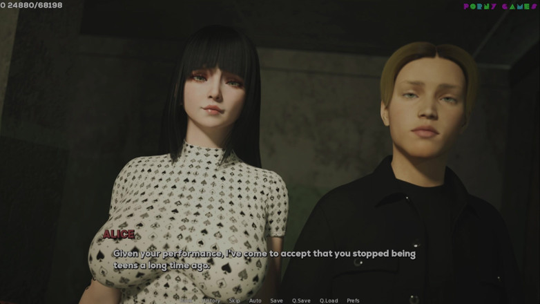 Porny Games: Shadows of Desire by Shamandev - Visit to the Whorehouse, Cute...