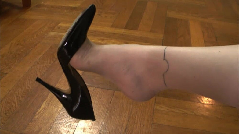 Evangelines Fetish: Fembot Punčocháče Orgasmy