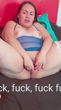 La matrigna bbw viene duramente con lovense nella sua figa - pov