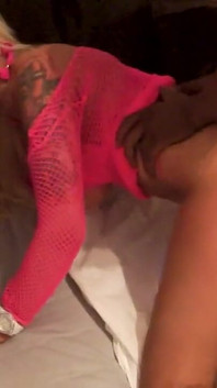 Monster BBC in the Ass for Horny Big Titted Slutwife