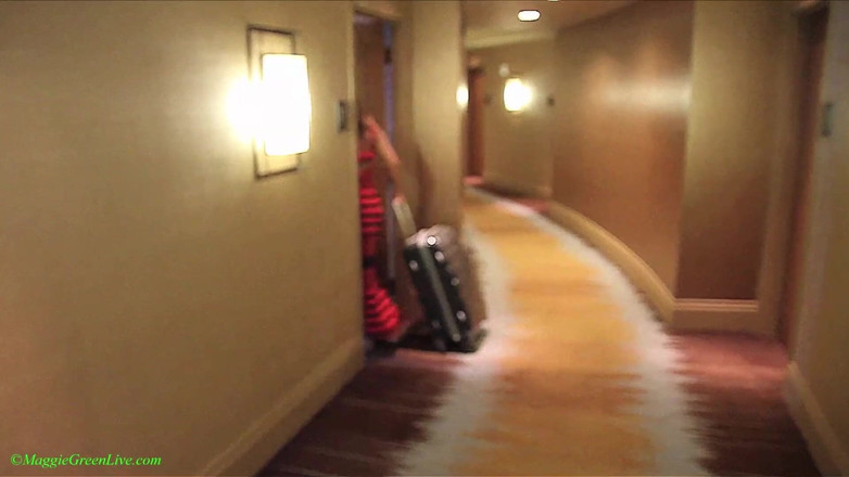 Maggie Green: Hot lesbians Maggie Green  &amp; Deauxma licking pussy in a hotel!