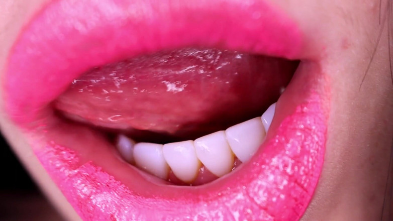 Goddess Misha Goldy: Rosa glänzende glänzende lippennose, WICHsanleitung