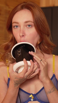 Sexy Asmr, Ear Licking and Blowjob