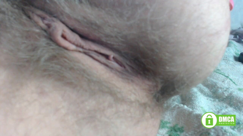 Risky Hairy Couple: Fingering My Super Hairy Asshole with Moaning