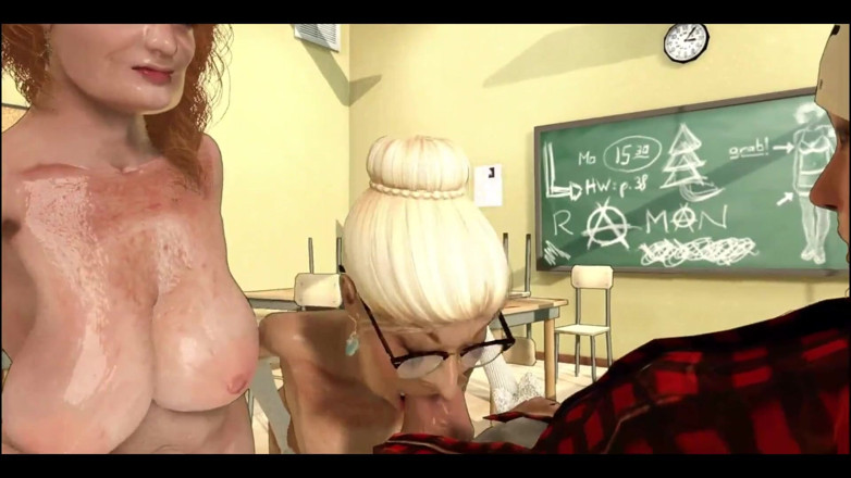 Denis animation: Old Meat Vs Young 20 Yo Student