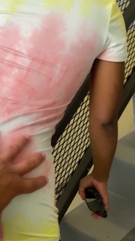 Teacher Touching on Student