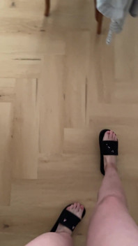 I Like Wearing Flip-flops in the Apartment