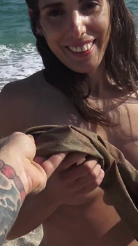 Anal a La Morena De La Playa (linda Del Sol)