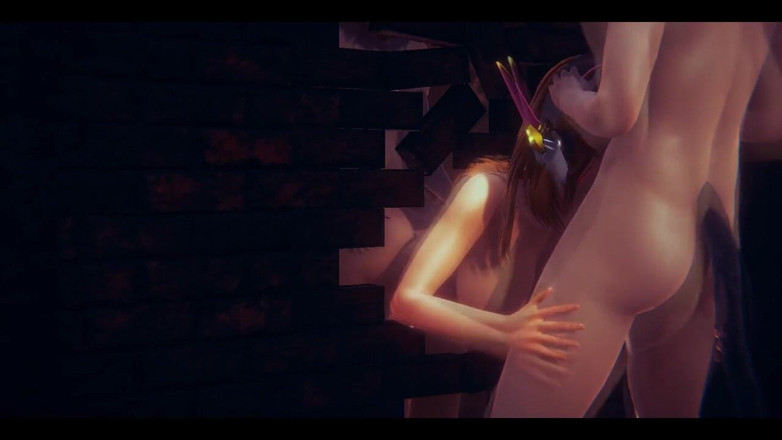 HentaiTubes: Overwatch Hentai - Diva Fucked by Two Boys Anal and Vaginal -...