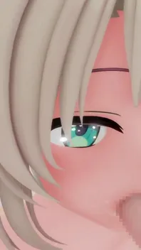 Shigure Ui Blowjob Hentai Facial Cumshot Mmd 3D Clear Blue Eyes Color Edit Smixix