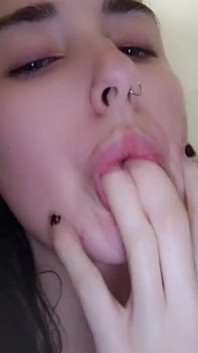 Sucking My Fingers in the Shower