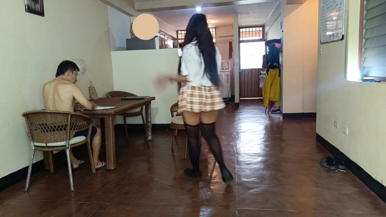 Lady: Oh It Hurts! A Small and Innocent Girl in Uniform...