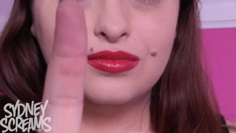 Sydney screams fetish: Hard Finger Biting - HD