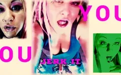 Horny Shemales Eps6 Big Buckle Overall Paul Gets Dommed by the Shemales JOI CEI