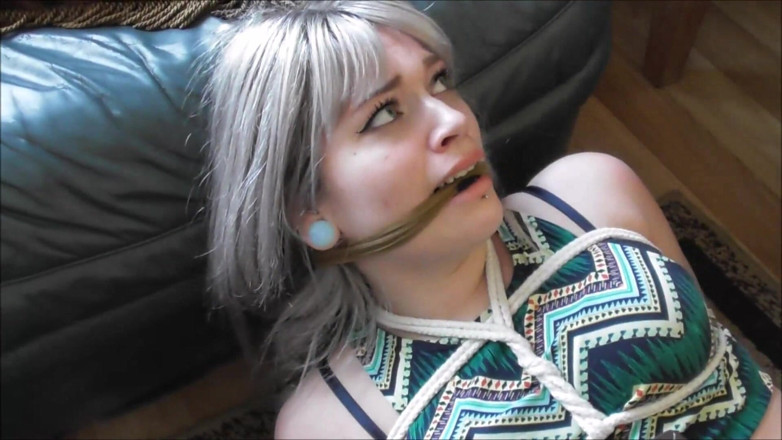 Restricting Ropes: Luna Grey &amp; Violet Haze - Bondage Dolls