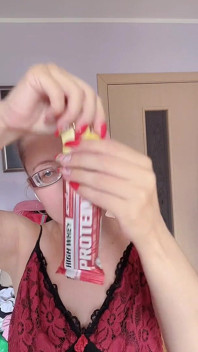 Asmr Makan Protein Bar Tiada Gula
